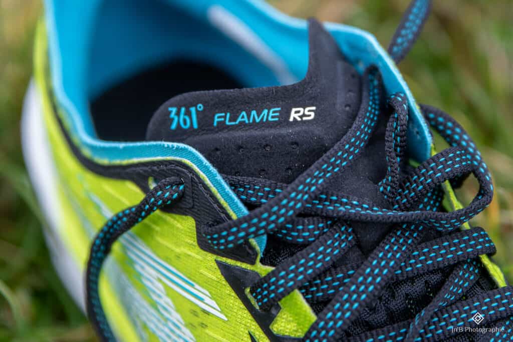 Langue sans pression chaussure Flame carbone