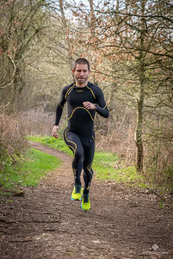 testeur Julien Guyod qui essaie les Flame RS