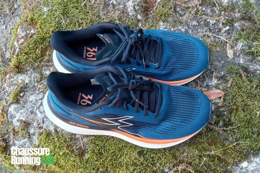 paire de 361 spire 6 chaussures de course sur route
