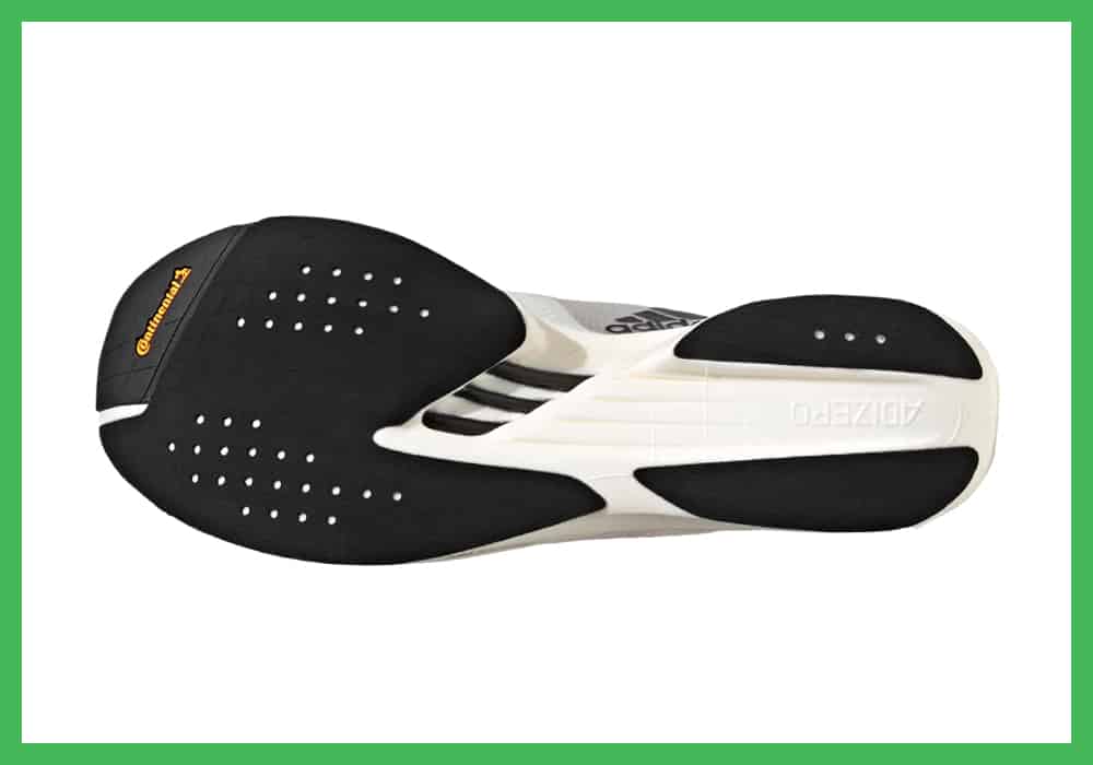 Adios Pro 2 semelle extérieure tiges en carbone energyrods caoutchouc continental
