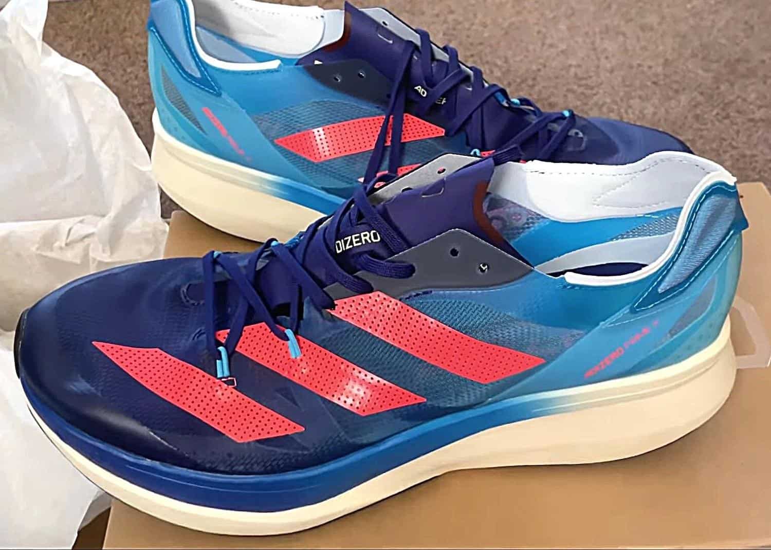 Adidas Adizero Prime X packaging