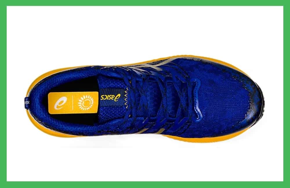 Asics Fuji Lite 2 mesh technique