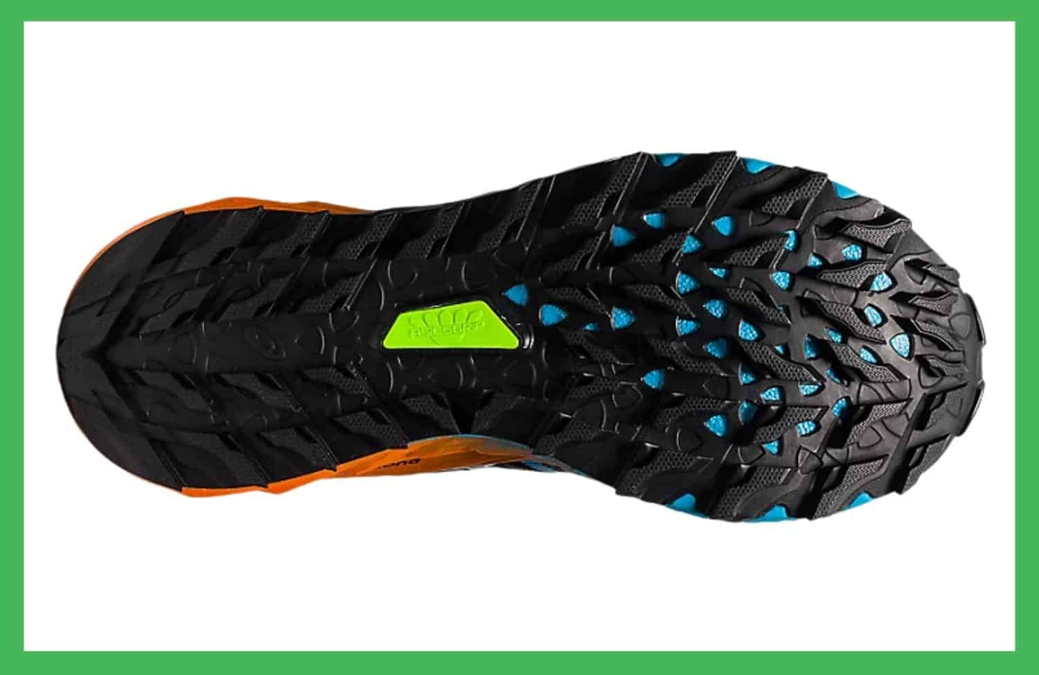 Asics Gel FujiTrabuco 9 semelle extérieure caoutchouc crampons