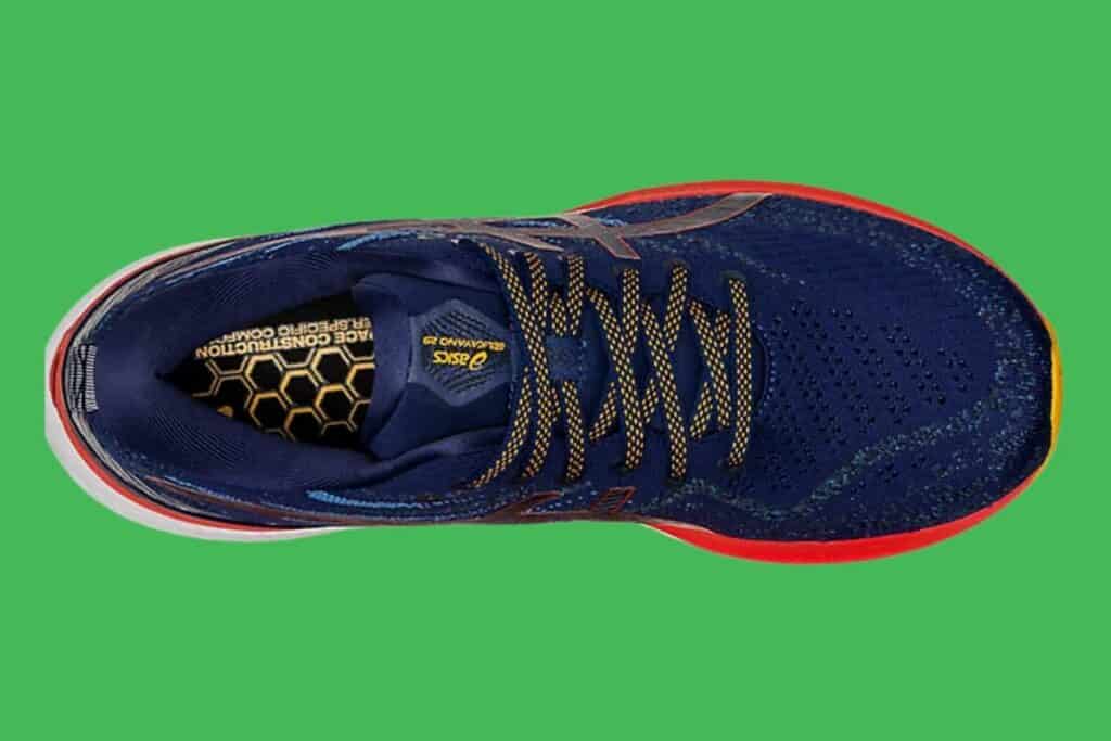 Asics Gel Kayano 29 tige mesh technique avec semelle de propreté Ortholite X-55 running et renfort