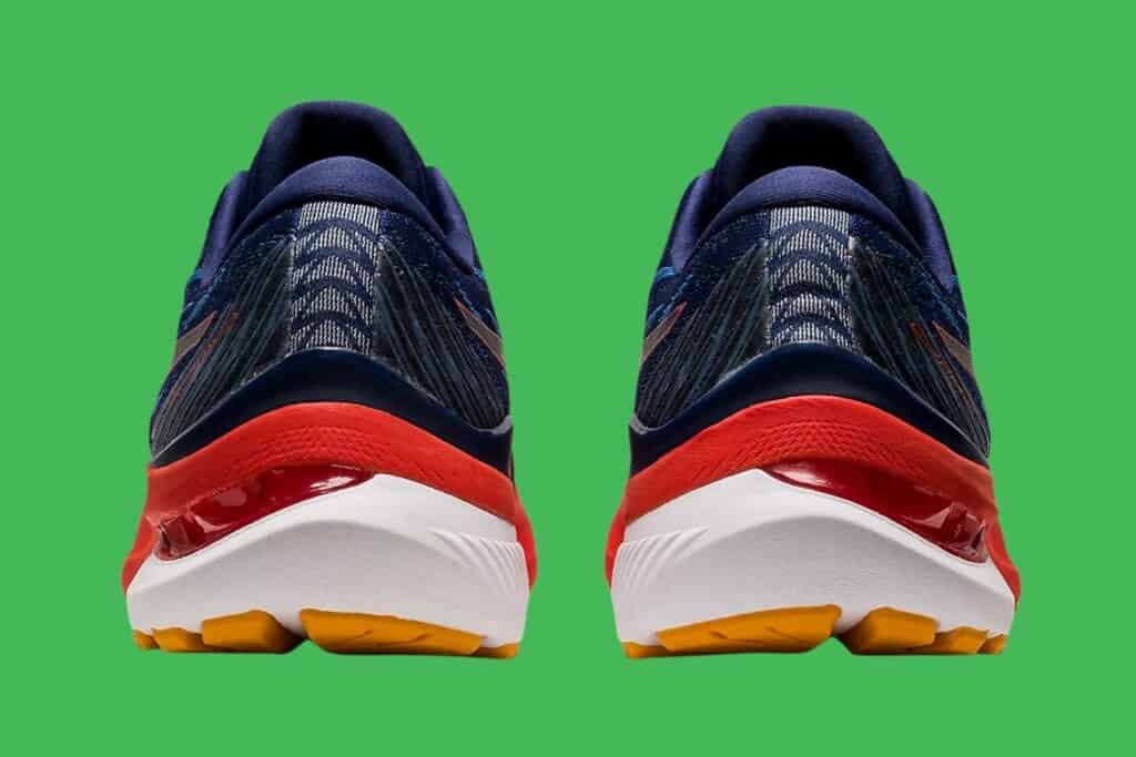 Asics Gel Kayano 29 vue arrière des chaussures