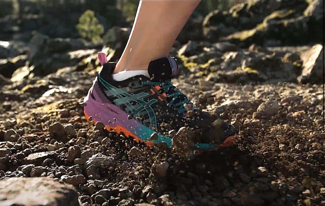 Asics Gel Trabuco 9 en action
