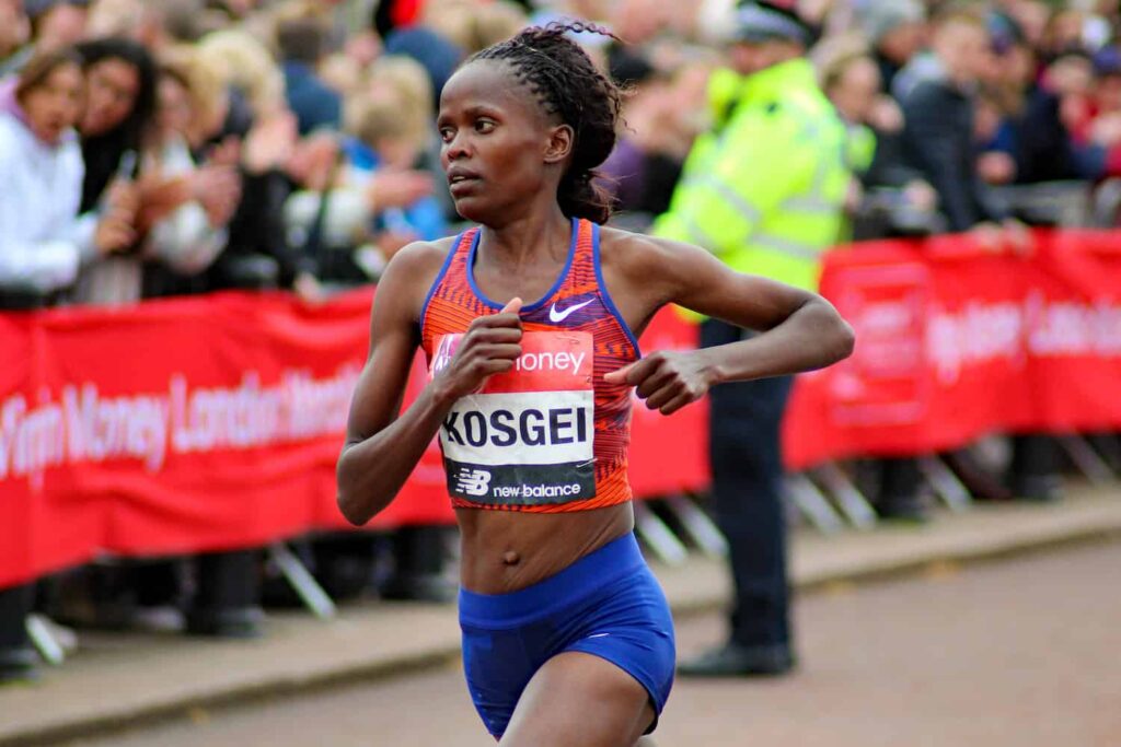 Brigid Kosgei marathon Londres