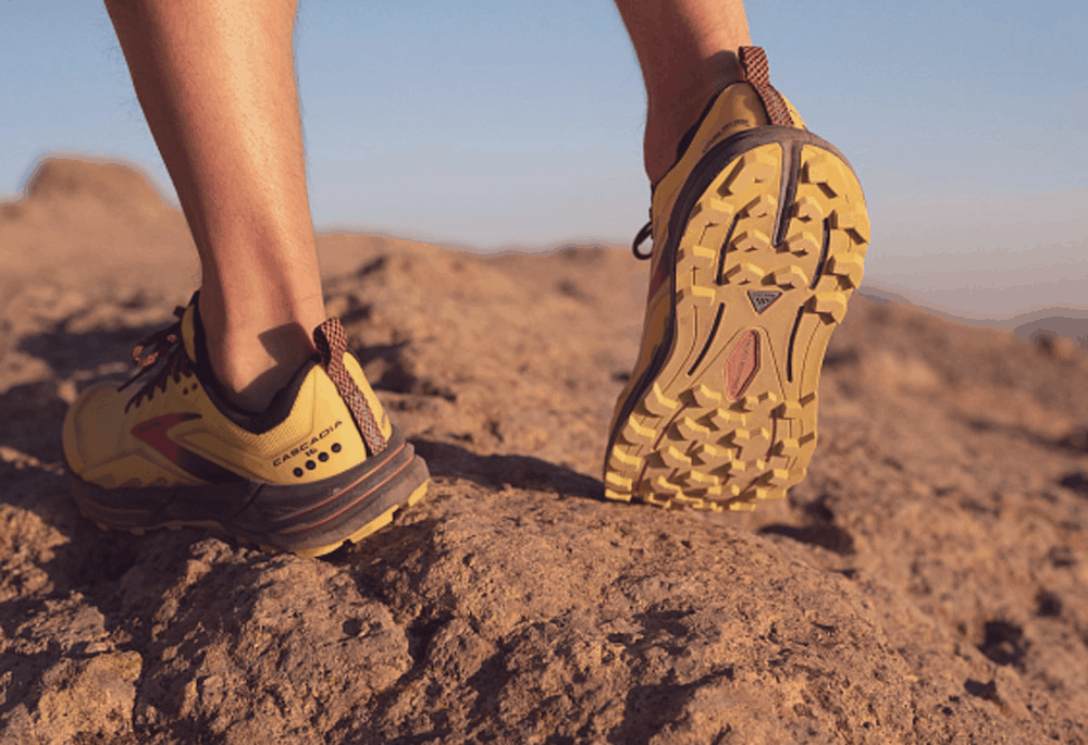 Brooks Cascadia semelle extérieure caoutchouc TrailTack crampons tout terrain