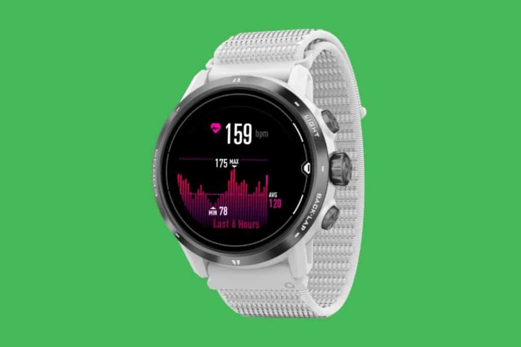 Coros Apex Pro capteur fréquence cardiaque