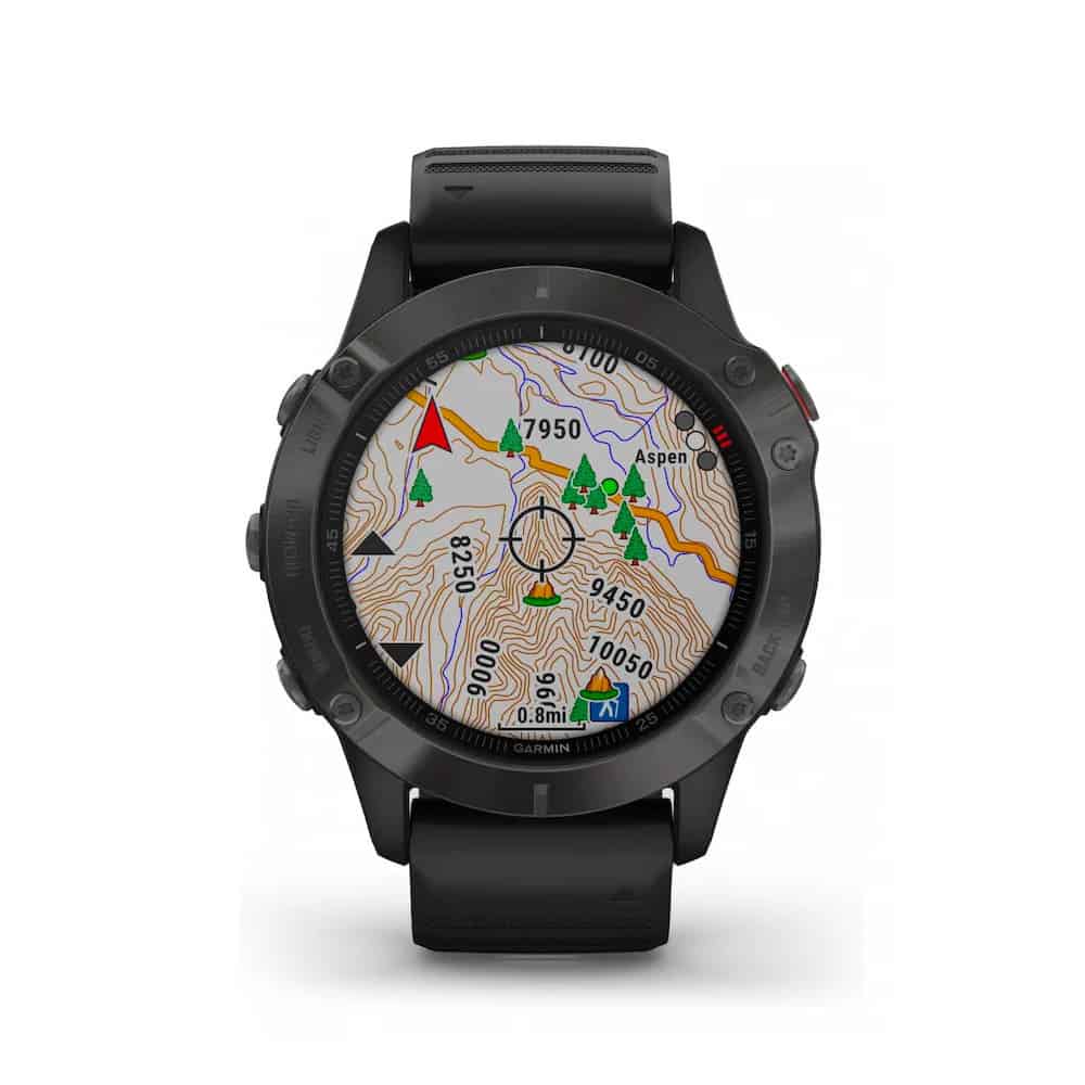 Garmin Fenix 6 cartes navigation