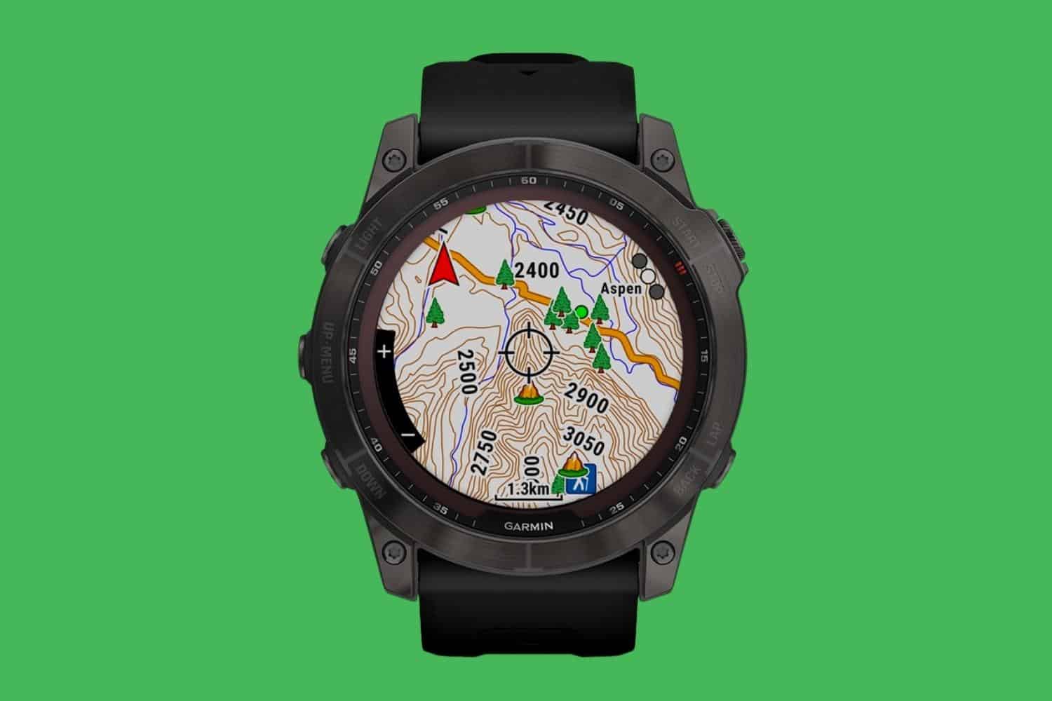 Fenix 7 Garmin navigation gps cartes