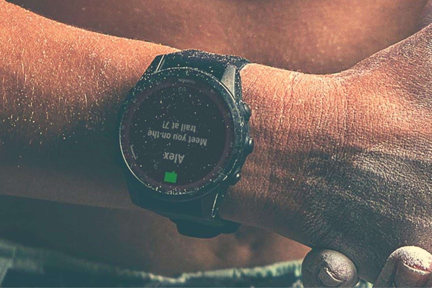 Fenix 7 au poignet
