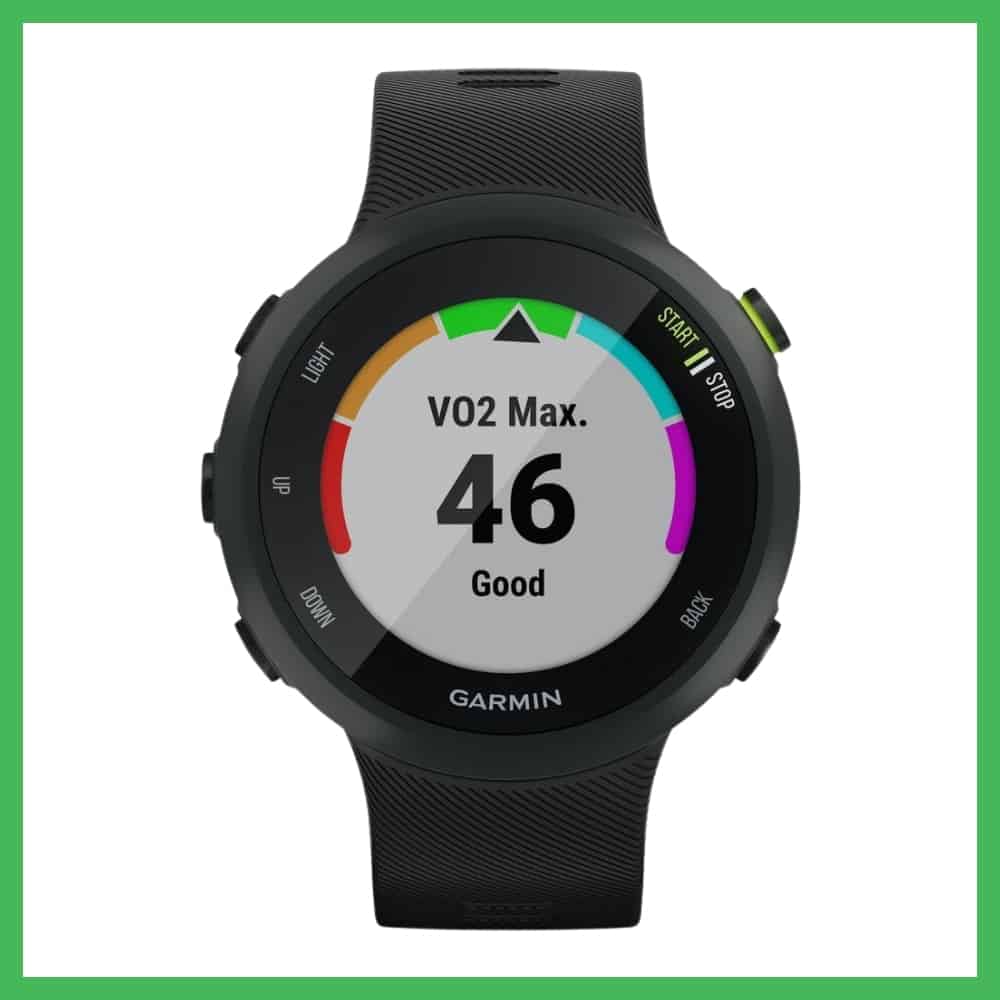 Garmin Forerunner 45s montre running vo2 max