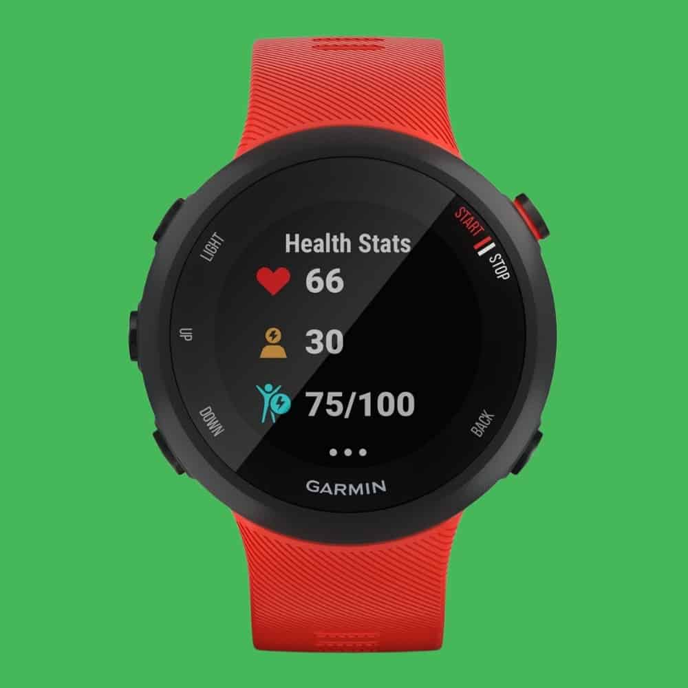 Garmin Forerunner 45s rouge fitness tracker