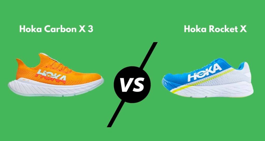 Hoka Rocket X vs Carbon X