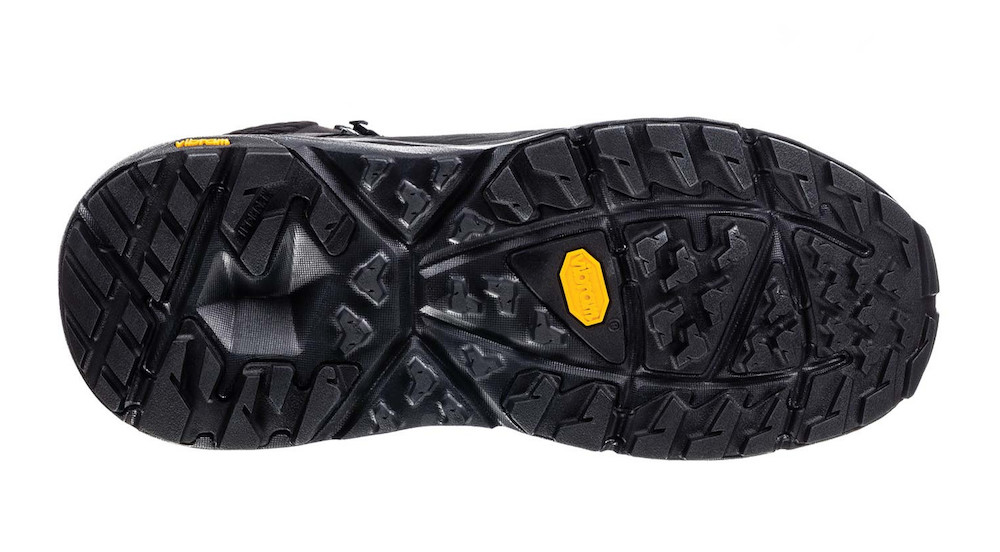 Hoka_One One Sky Kaha semelle vibram megagrip crampons