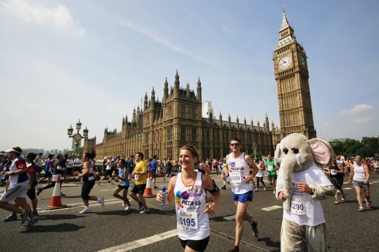 Marathon de Londres 2022 tour Big Ben