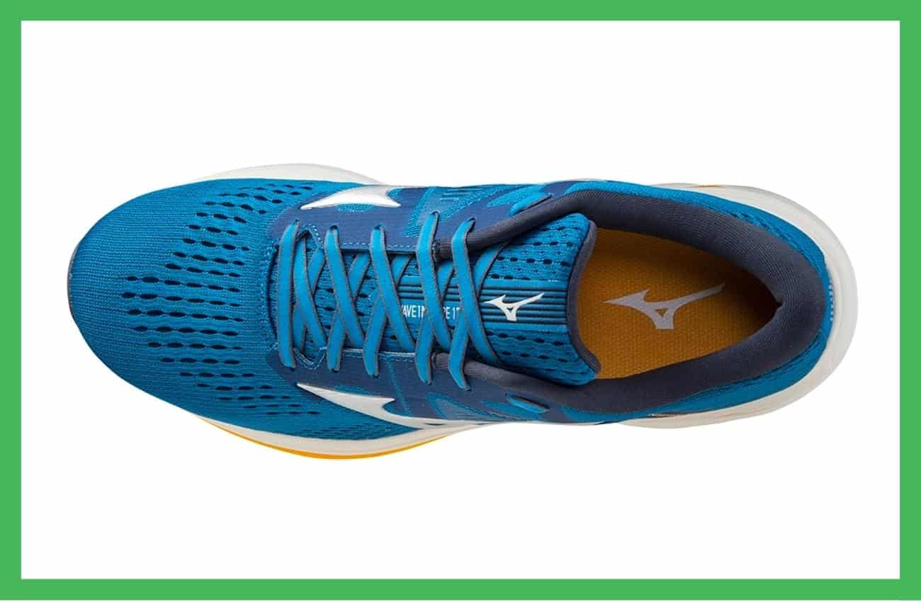 Mizuno Wave Inspire 17 tige mesh technique