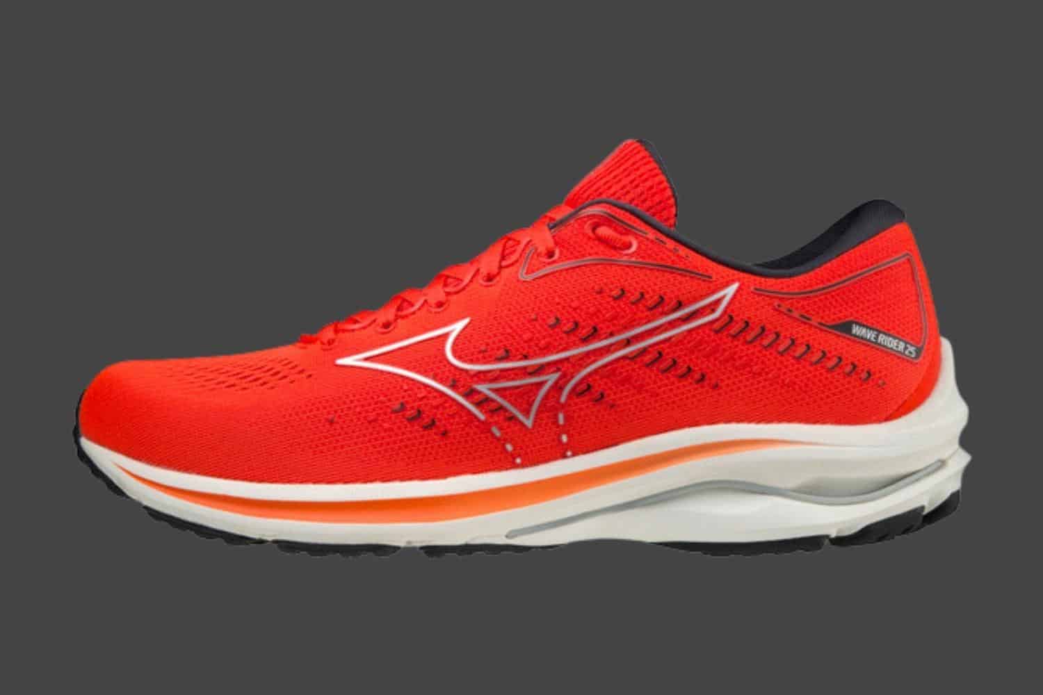 Mizuno Wave Rider 25 homme rouge