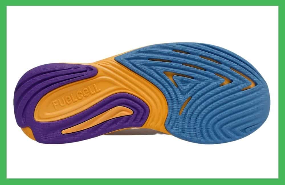 New Balance FuelCell Prism v2 semelle extérieure caoutchouc