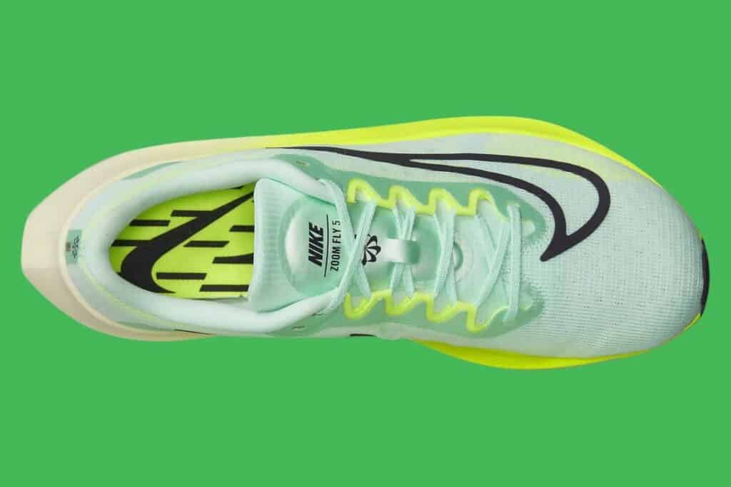 Nike Zoom Fly 5 tige mesh technique
