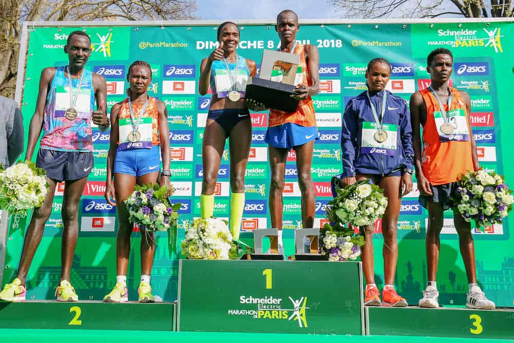 Podium marathon