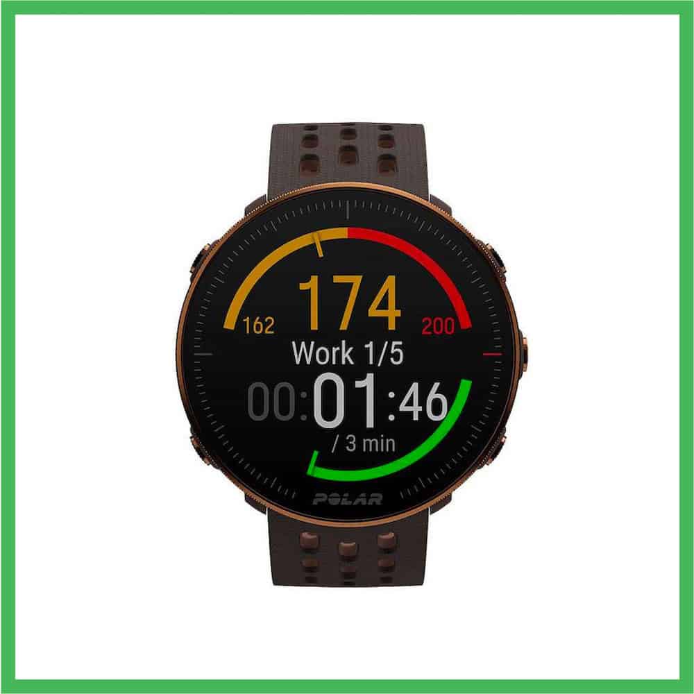 Polar Vantage M2 mesure frequence cardiaque