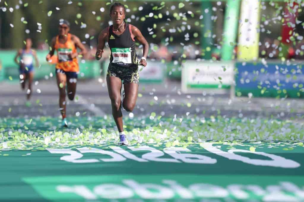 dossard course marathon