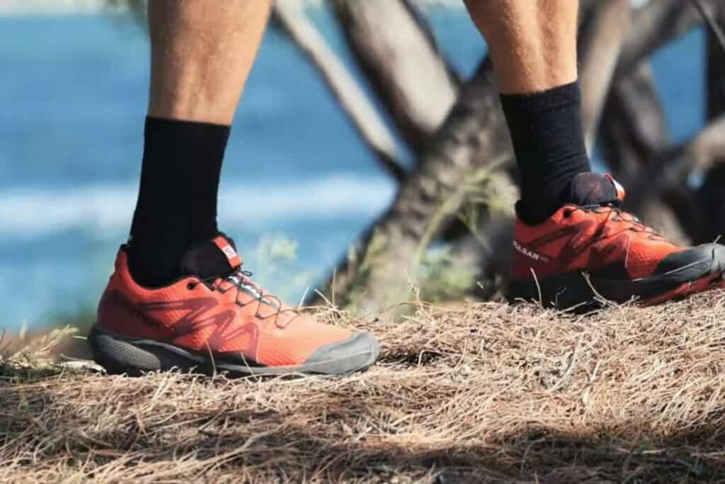 Salomon Pulsar Trail aux pieds (essai à allure rapide)