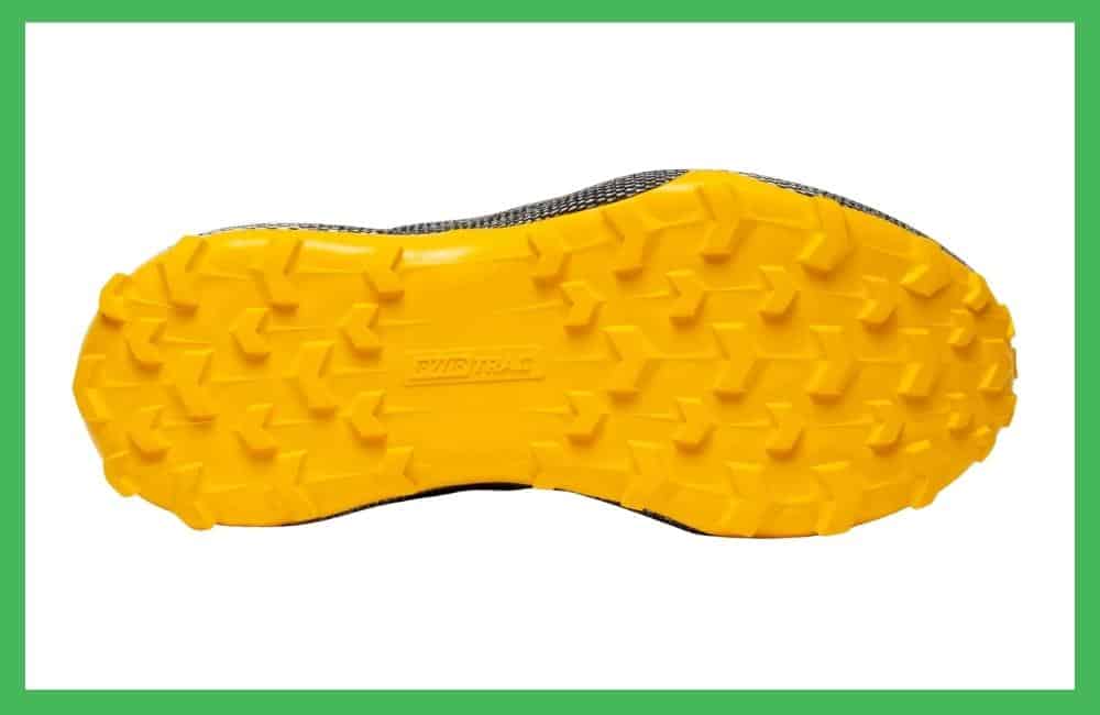 Saucony Endorphin Trail semelle extérieure caoutchouc