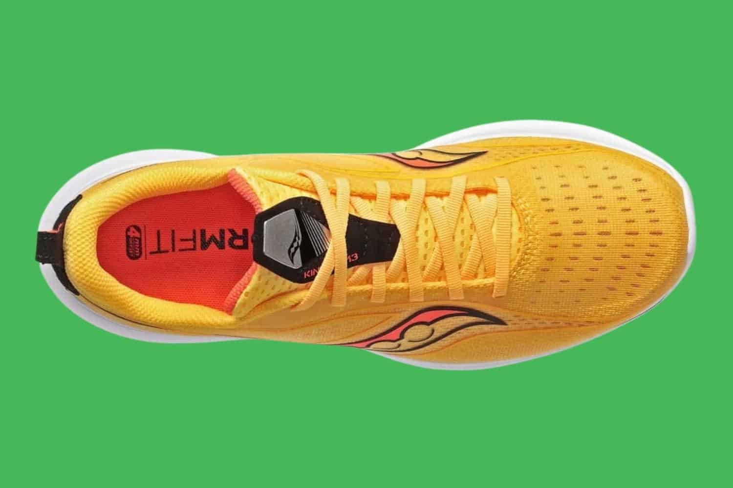 Saucony Kinvara 13 tige mesh technique