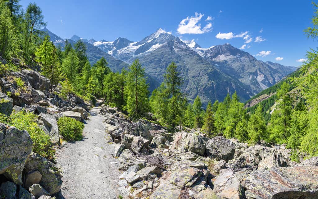 Weisshorn sommet de la montagne