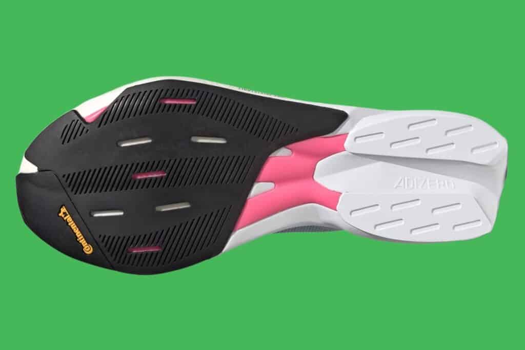 Adidas Adizero Adios 8 semelle extérieure caoutchouc