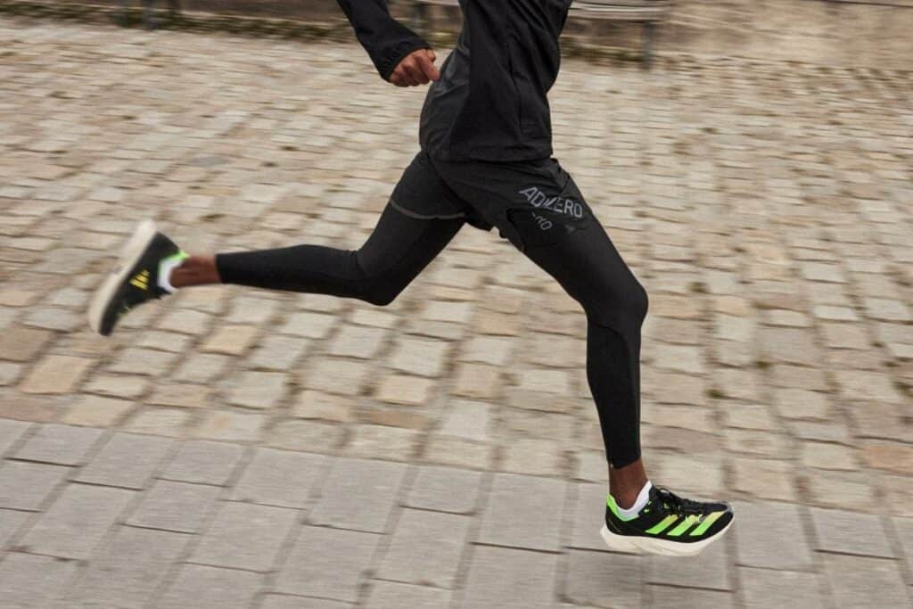 adizero adios pro 3 essai dans la rue