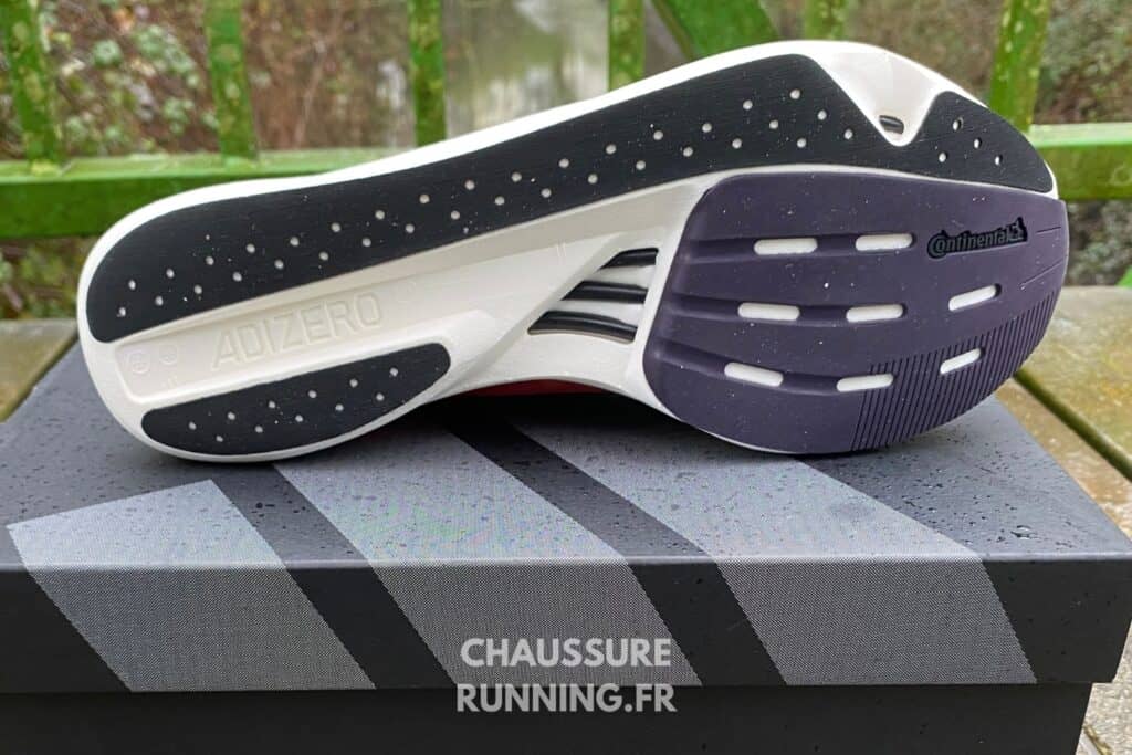 Adidas Adizero Takumi Sen 10 semelle extérieure caoutchouc