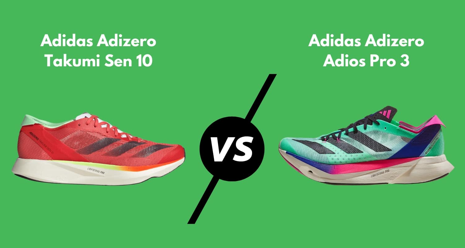 Adidas Takumi Sen 10 vs Adios Pro 3