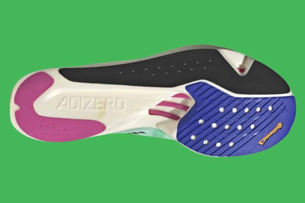 Adidas Adizero Takumi Sen 9 semelle extérieure caoutchouc