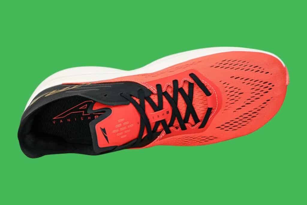 Altra Vanish Carbon tige mesh technique slim footshape