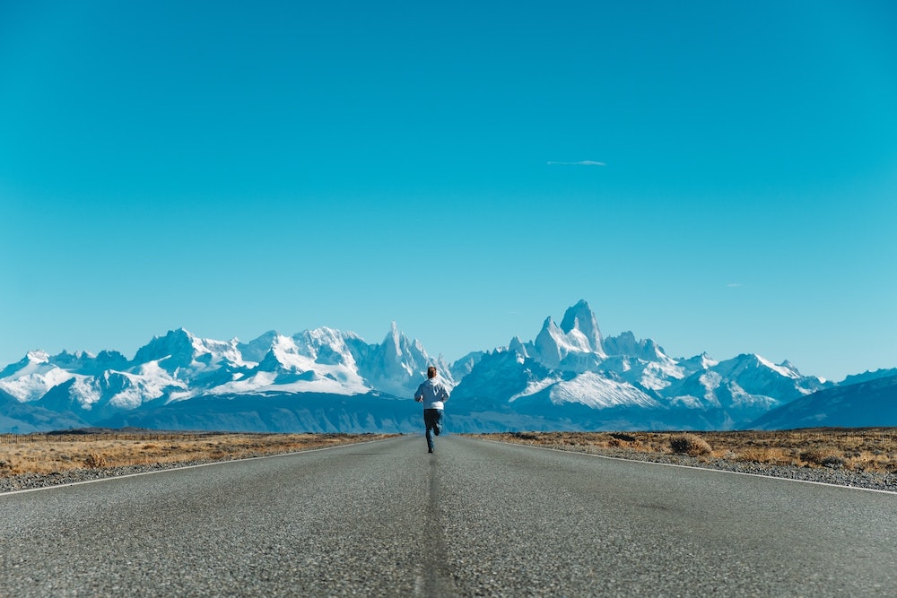 course a pied running coureur patagonia