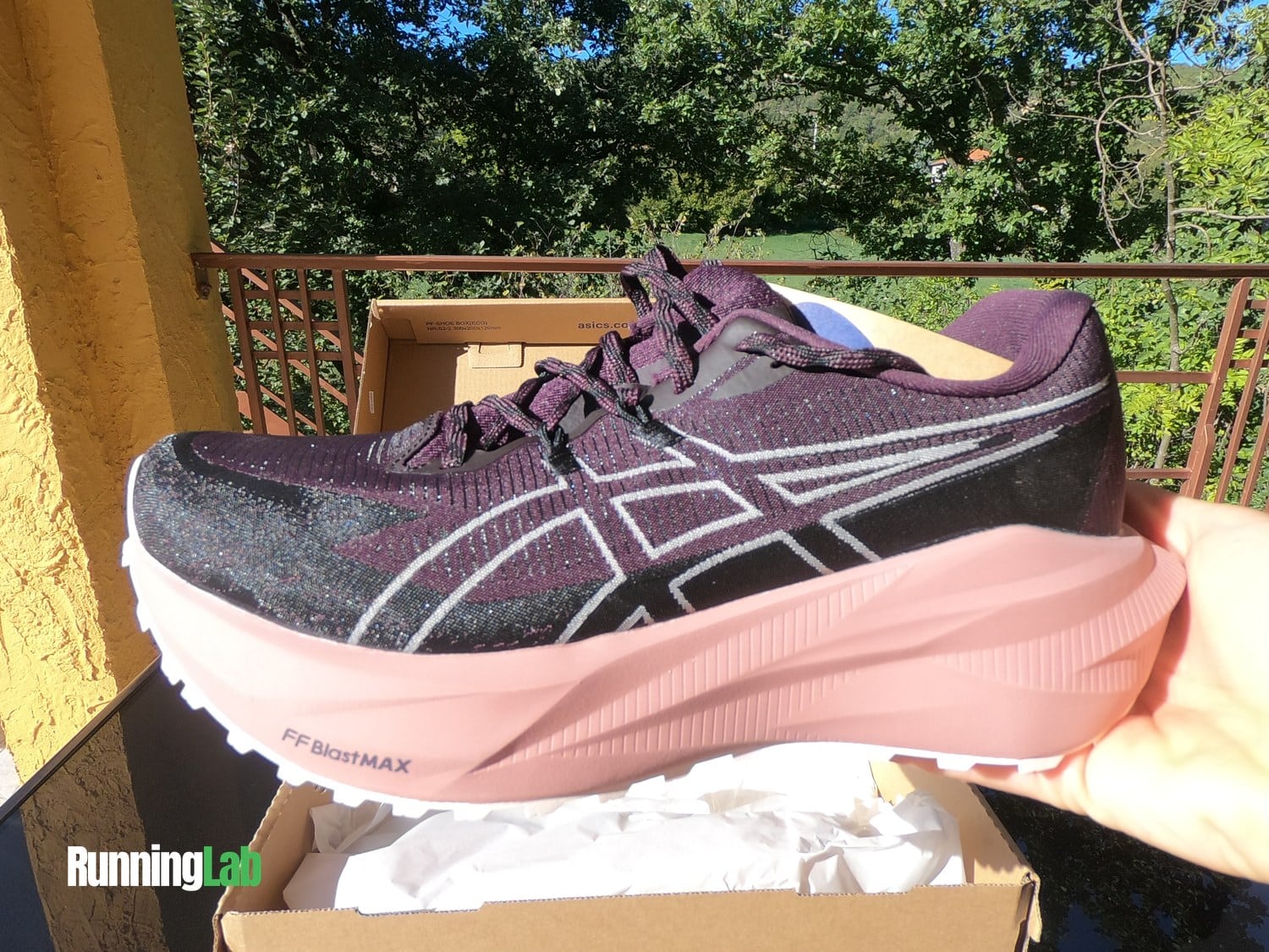 Semelle intermédiaire FF Blast Max de l'Asics Blazeblast