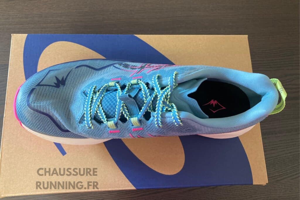 Asics Fuji Speed 2 tige mesh technique