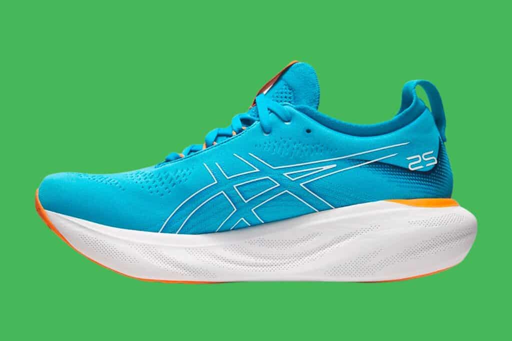 Asics Gel Nimbus 25, une chaussure de course avec une bonne flexibilité