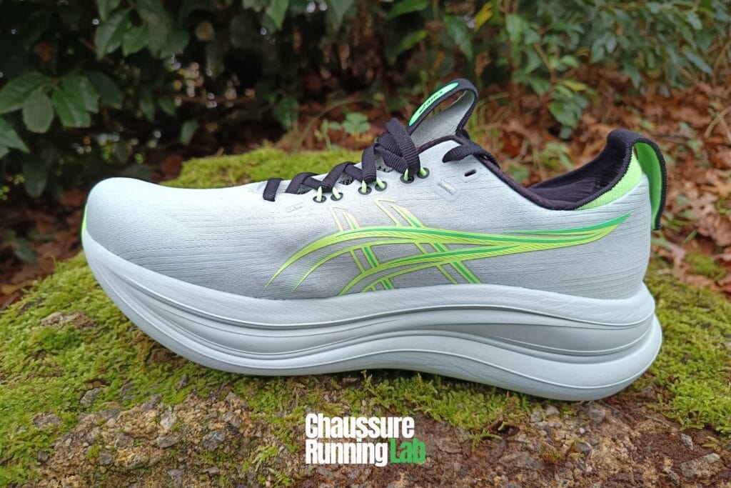 asics gel nimbus 28 amorti semelle intermédiaire