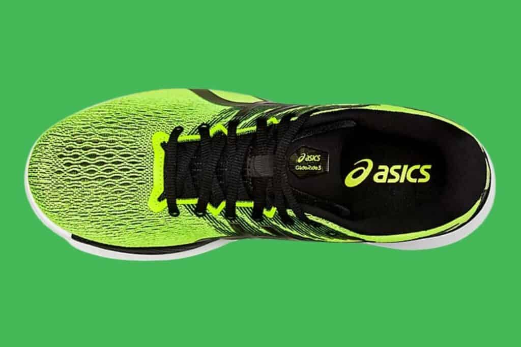 Asics GlideRide 3 tige mesh technique
