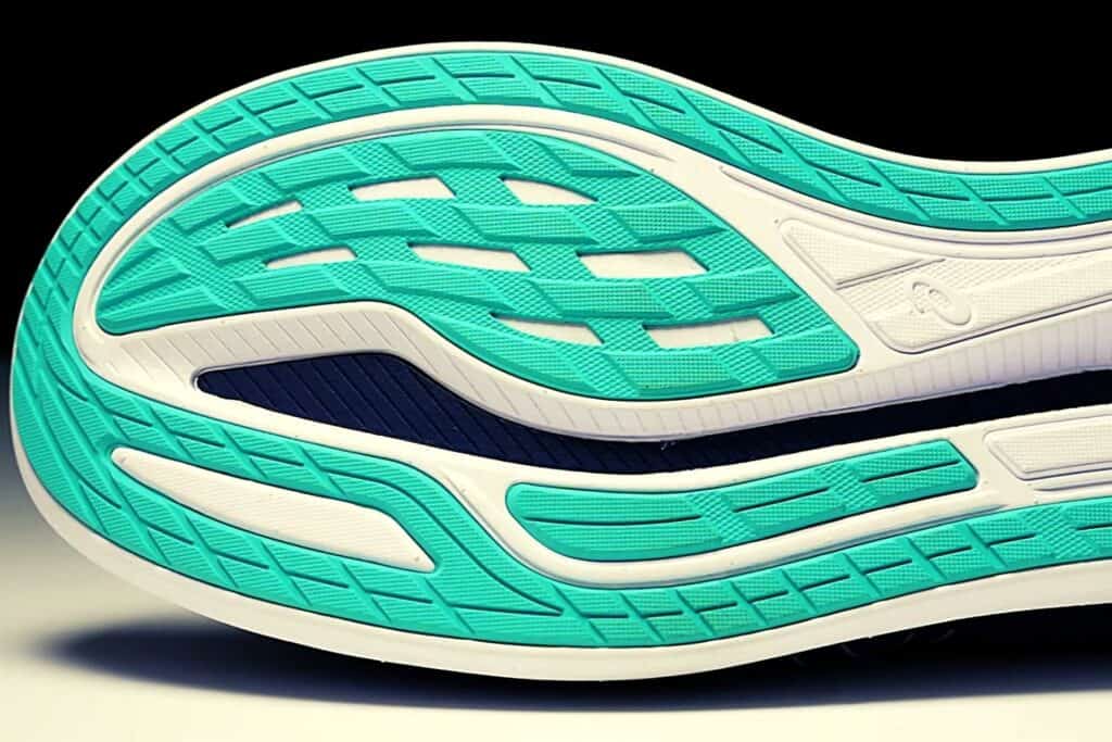 Asics GlideRide 3 semelle extérieure caoutchouc