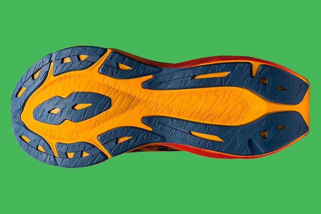 Asics Novablast 3 semelle extérieure caoutchouc