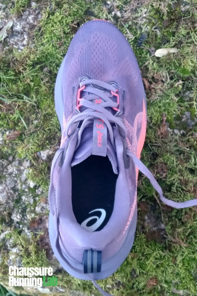 Contrefort du talon Asics Novablast 5