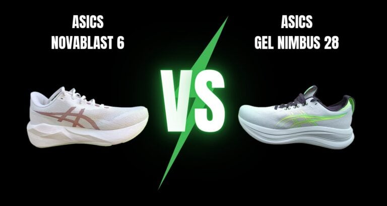 Asics Novablast 6 vs Asics Gel Nimbus 28