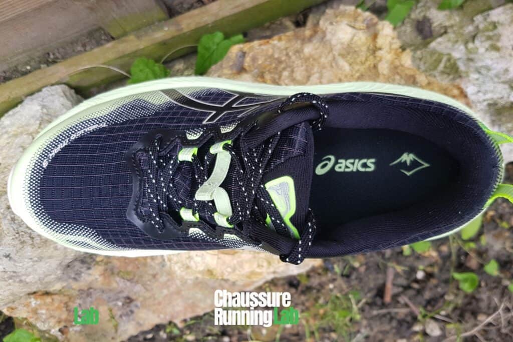 Asics Trabuco Max 3 système de laçage