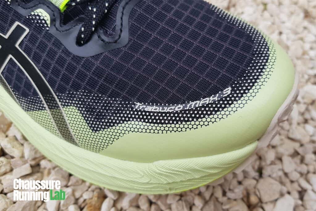 Asics Trabuco Max 3  tige en mesh technique